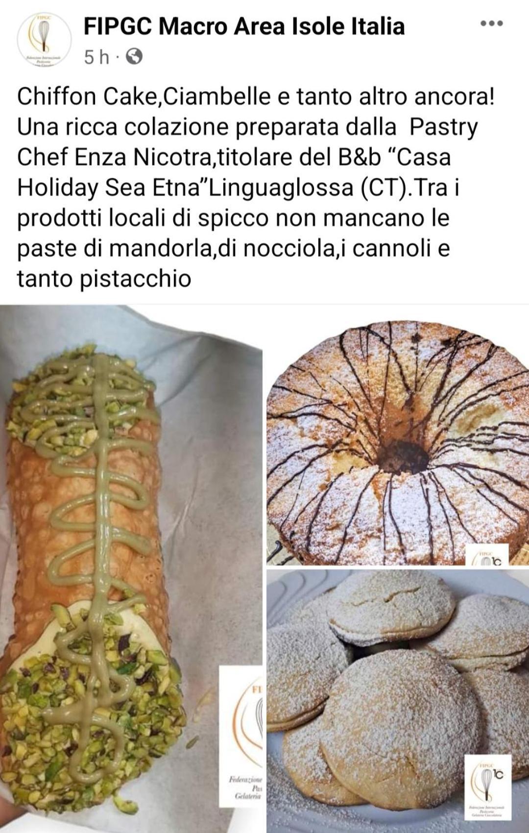 Casa Holiday Sea Etna Di Enza Linguaglossa Exterior foto
